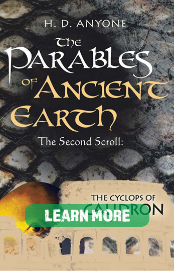 Book cover of “The Parables of Ancient Earth - The Second Scroll”