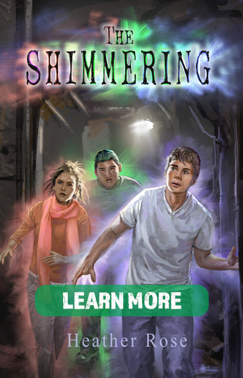 Book cover of “The Shimmering”